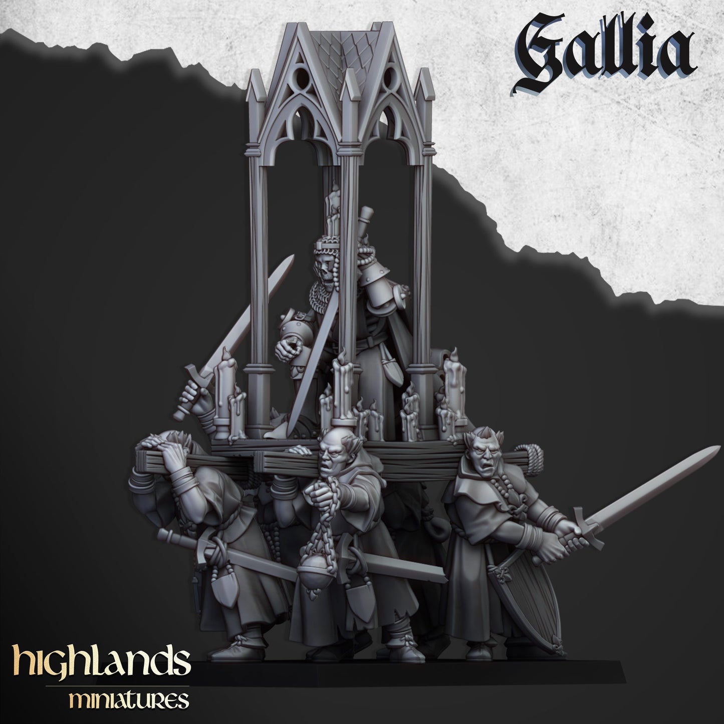 Gallia Pilgrims, Highlands Miniatures