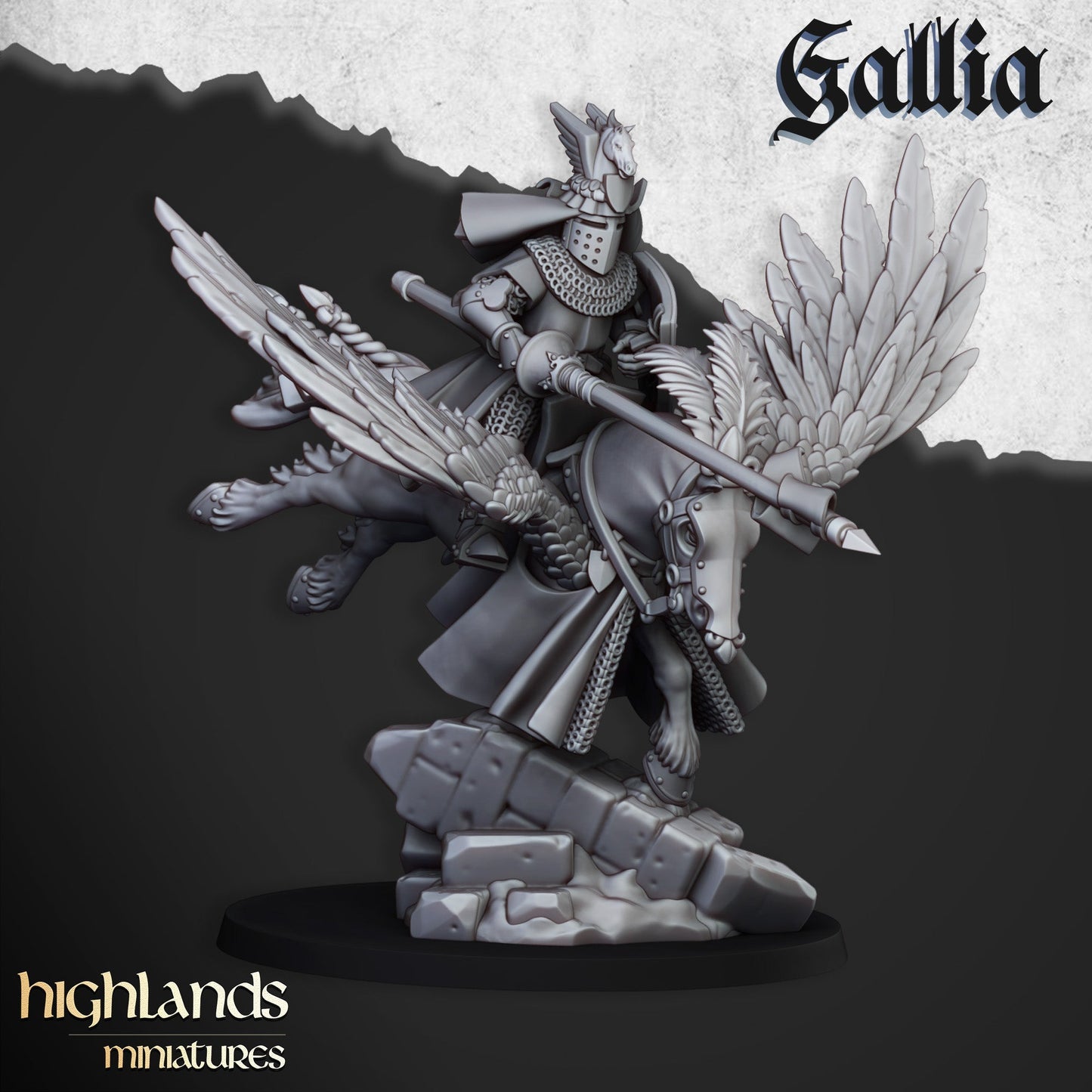 Pegasus Knights of Gallia, Highlands Miniatures
