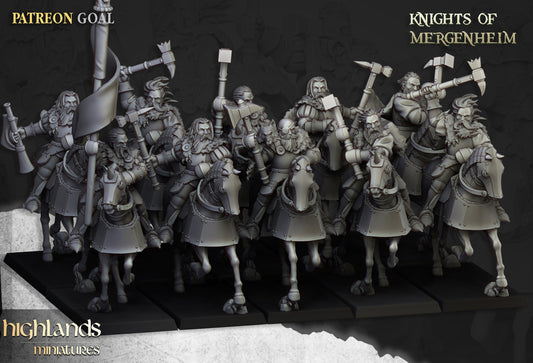 Merhenheim Cavalry, Highlands Miniatures