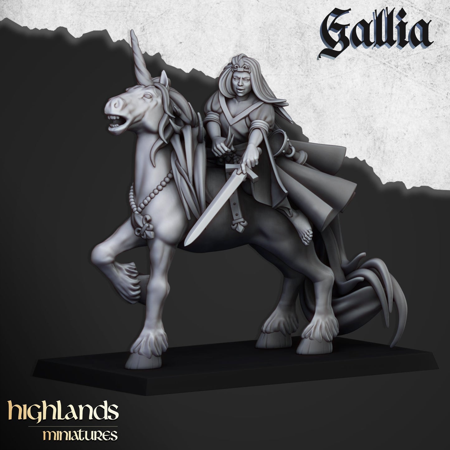 Lady of Gallia, Highlands Miniatures