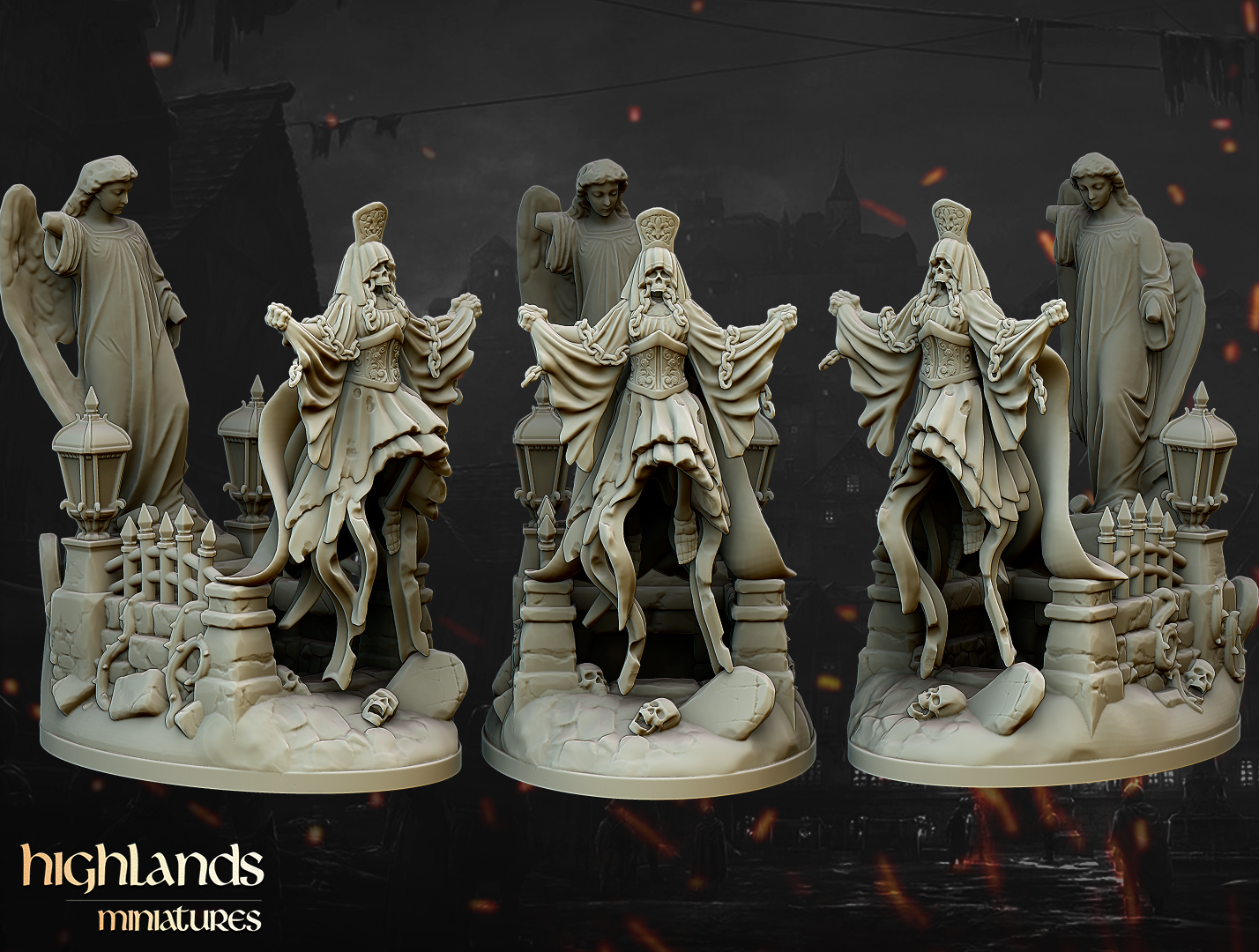 Lady Violet, Highlands Miniatures