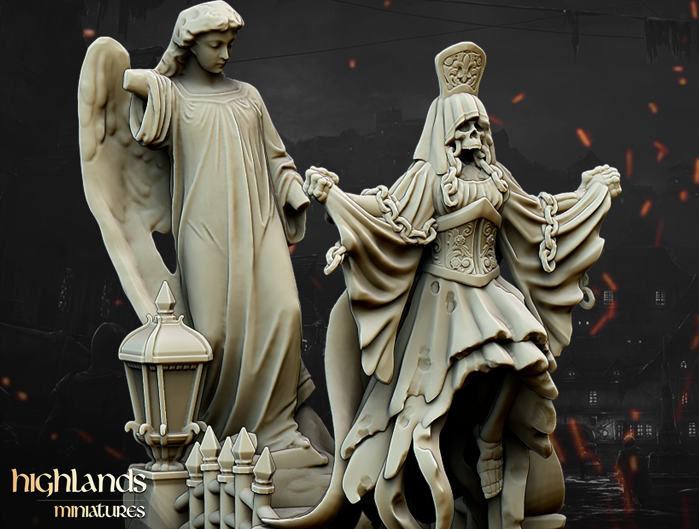 Lady Violet, Highlands Miniatures