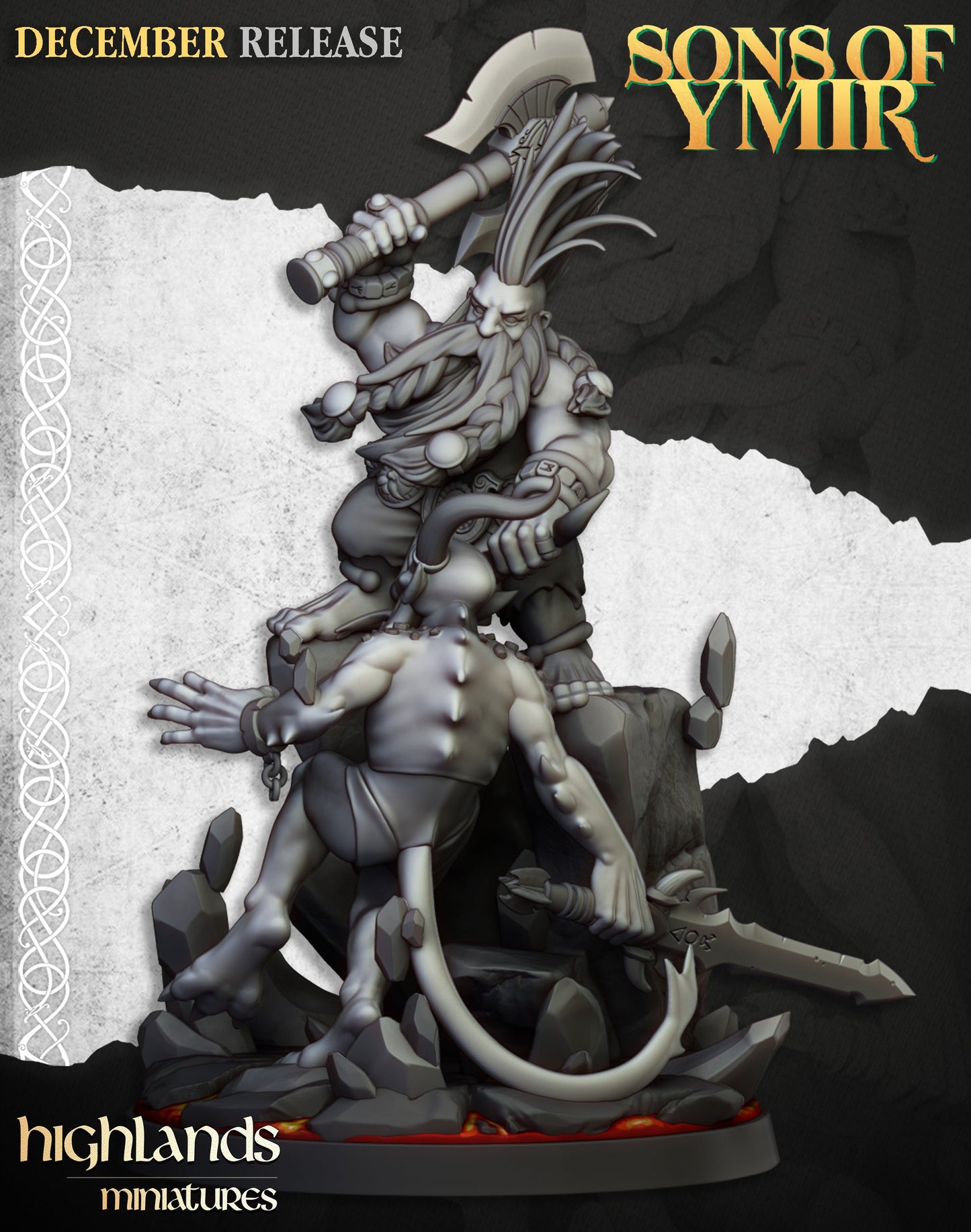 Dwarf Daemonseeker, Highlands Miniatures