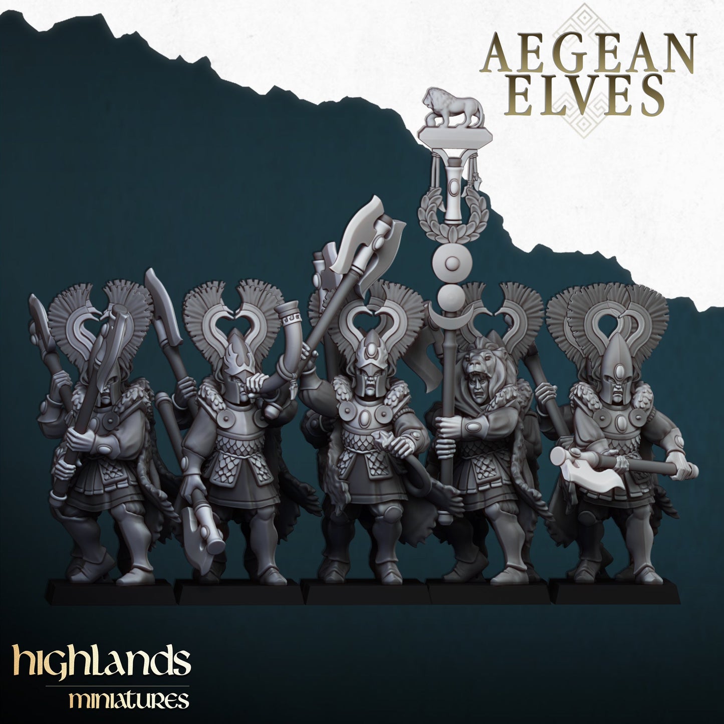 Nemean Lions, Highlands Miniatures