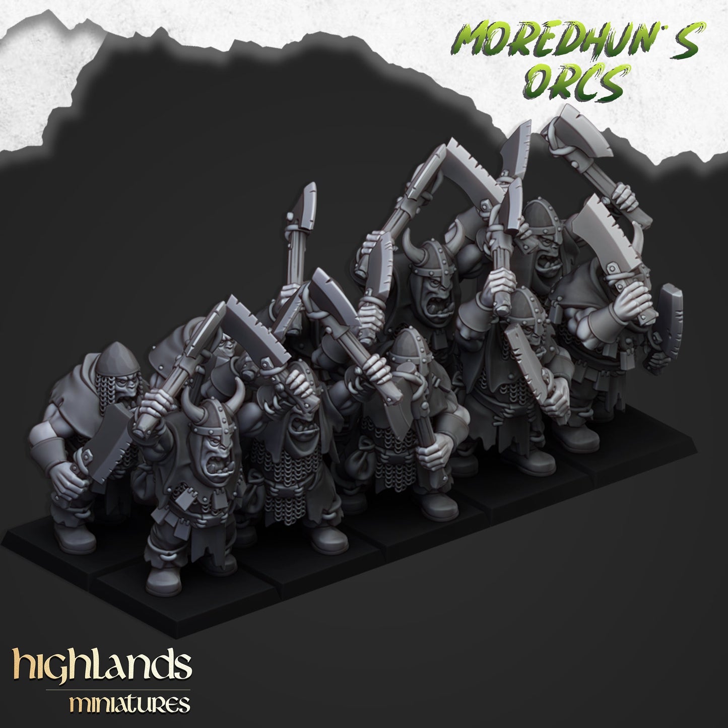 Orc Warriors, Highlands Miniatures