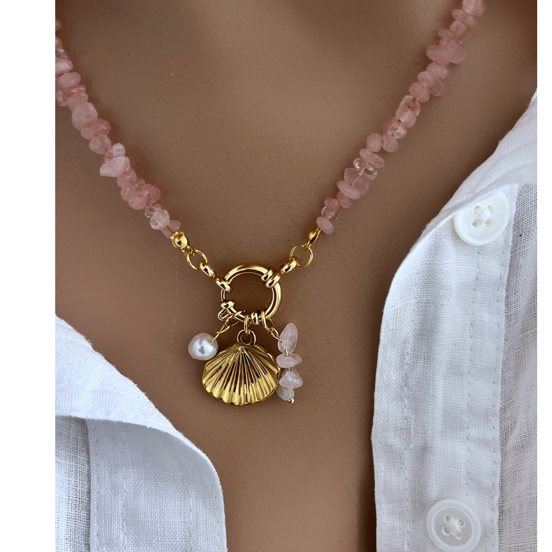 Collar Pink Sea