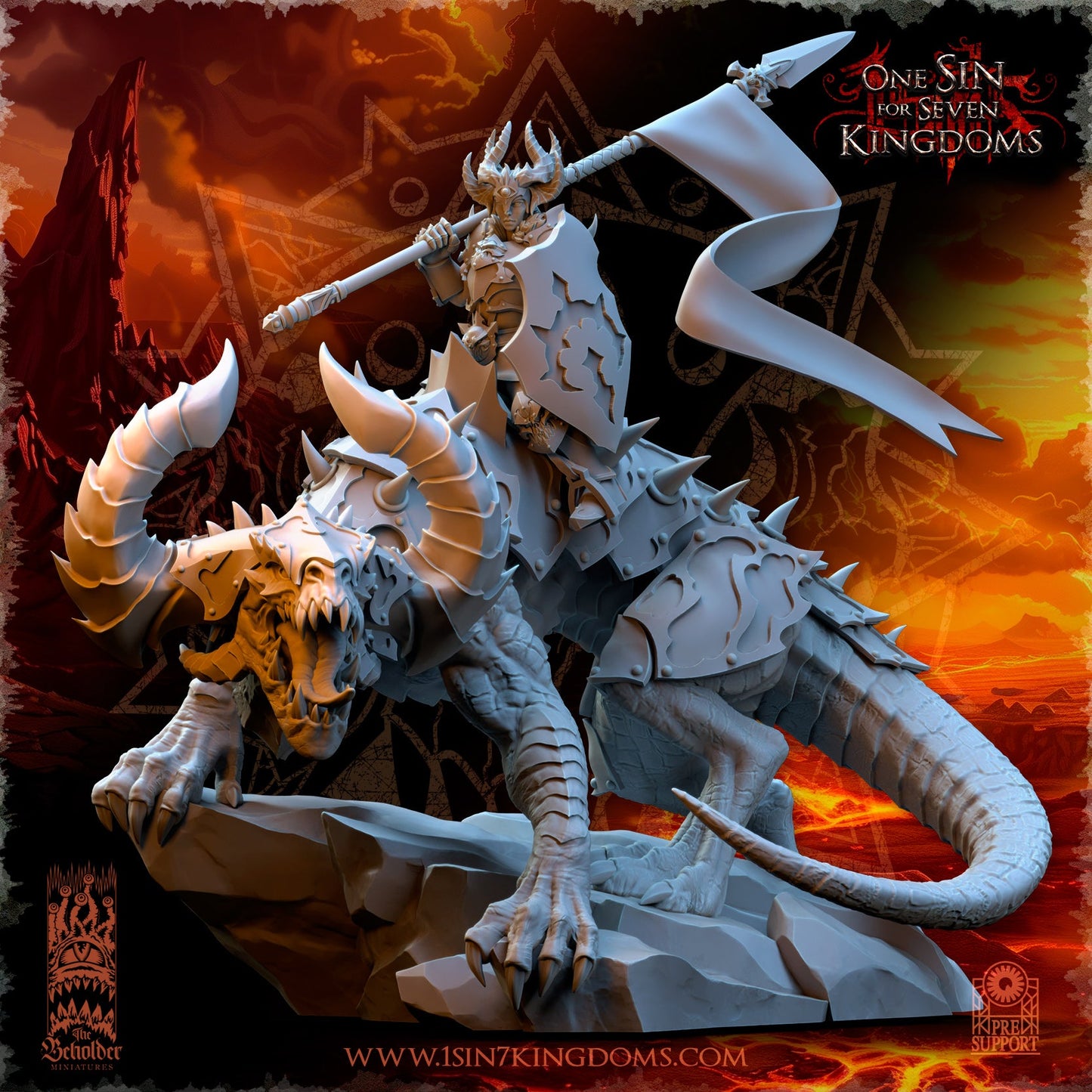 Asteria, Mistress of the Ascended, The Beholder Miniatures