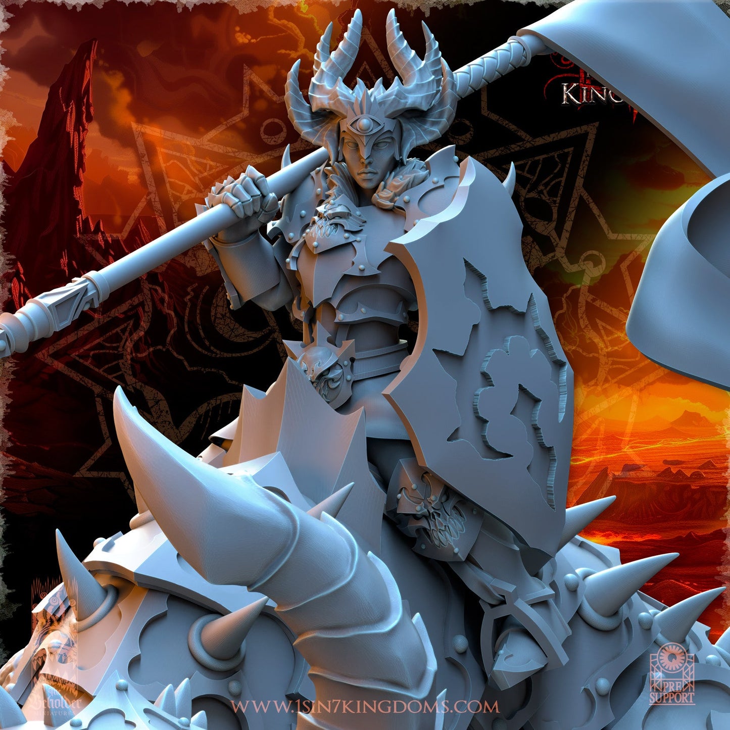 Asteria, Mistress of the Ascended, The Beholder Miniatures