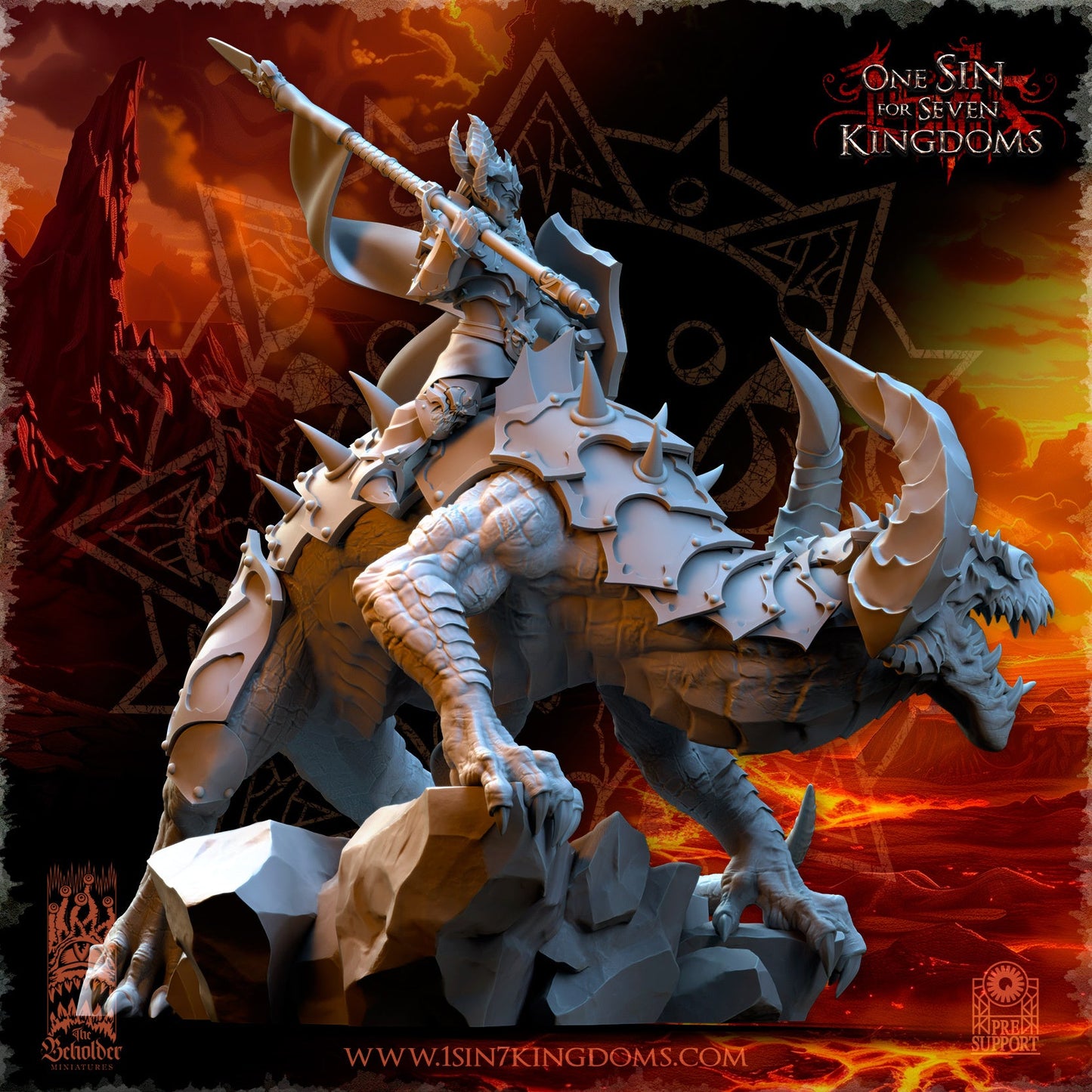 Asteria, Mistress of the Ascended, The Beholder Miniatures