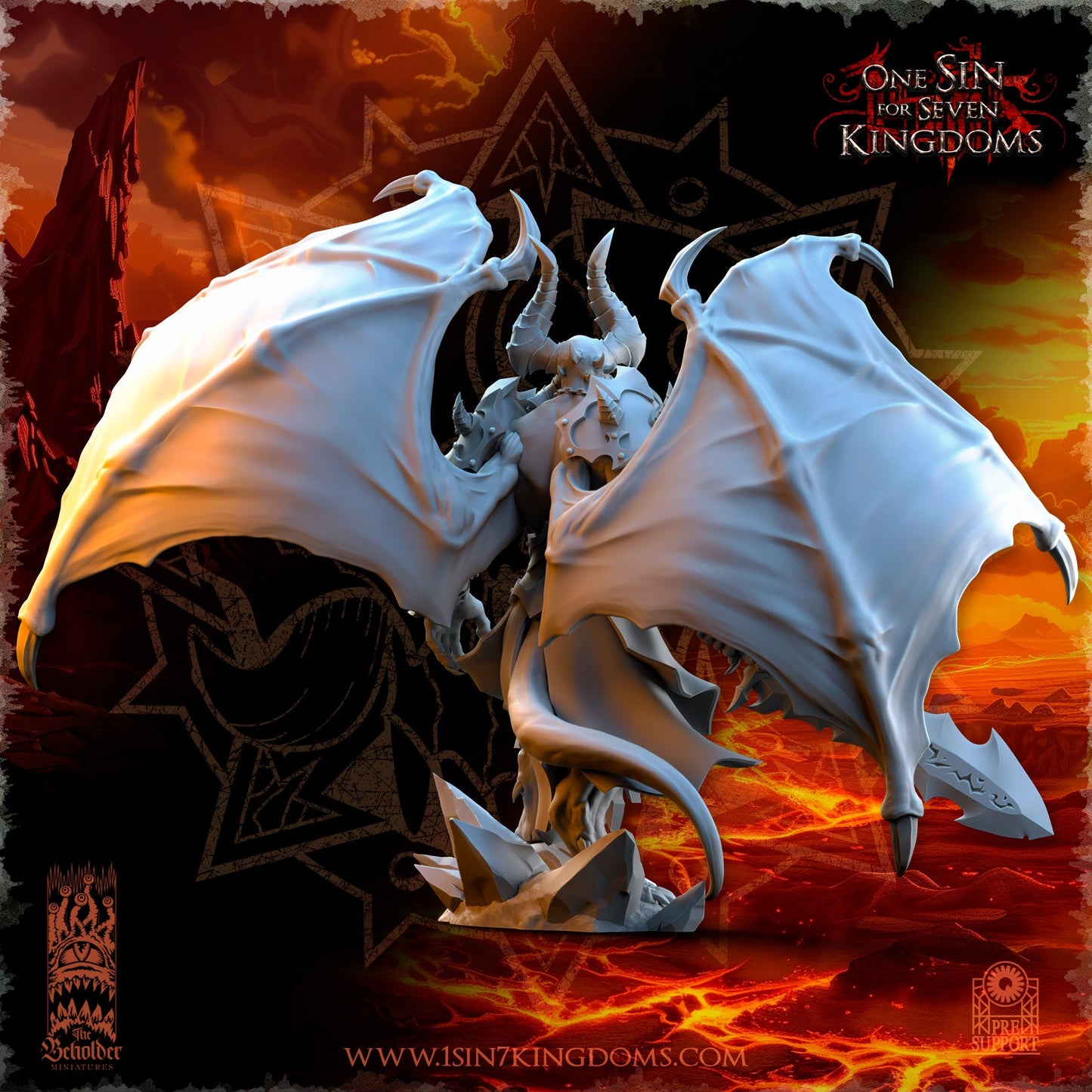 Azagoth, Prince of Mayhem, The Beholder Miniatures