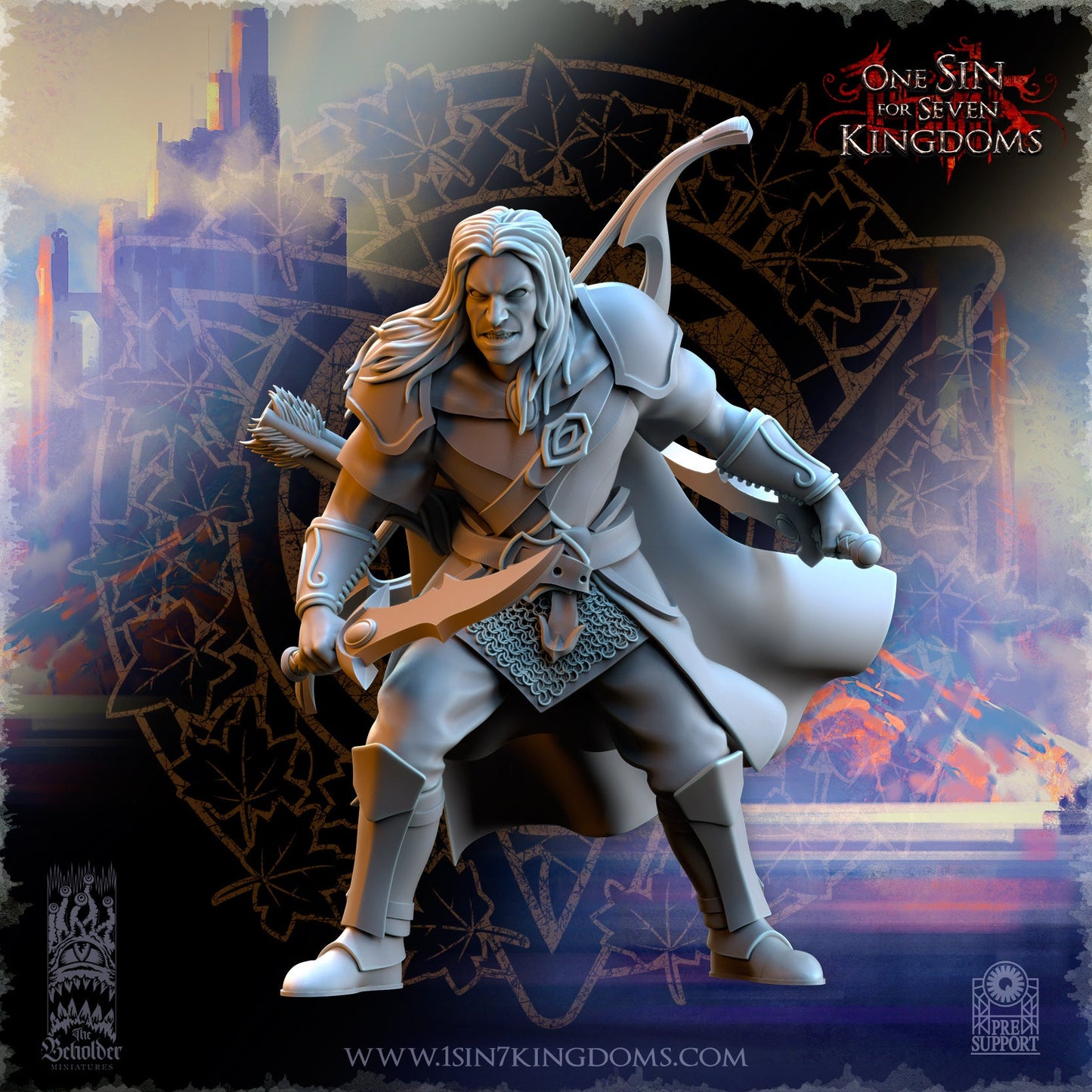 Usunaar, Shades Captain, The Beholder Miniatures