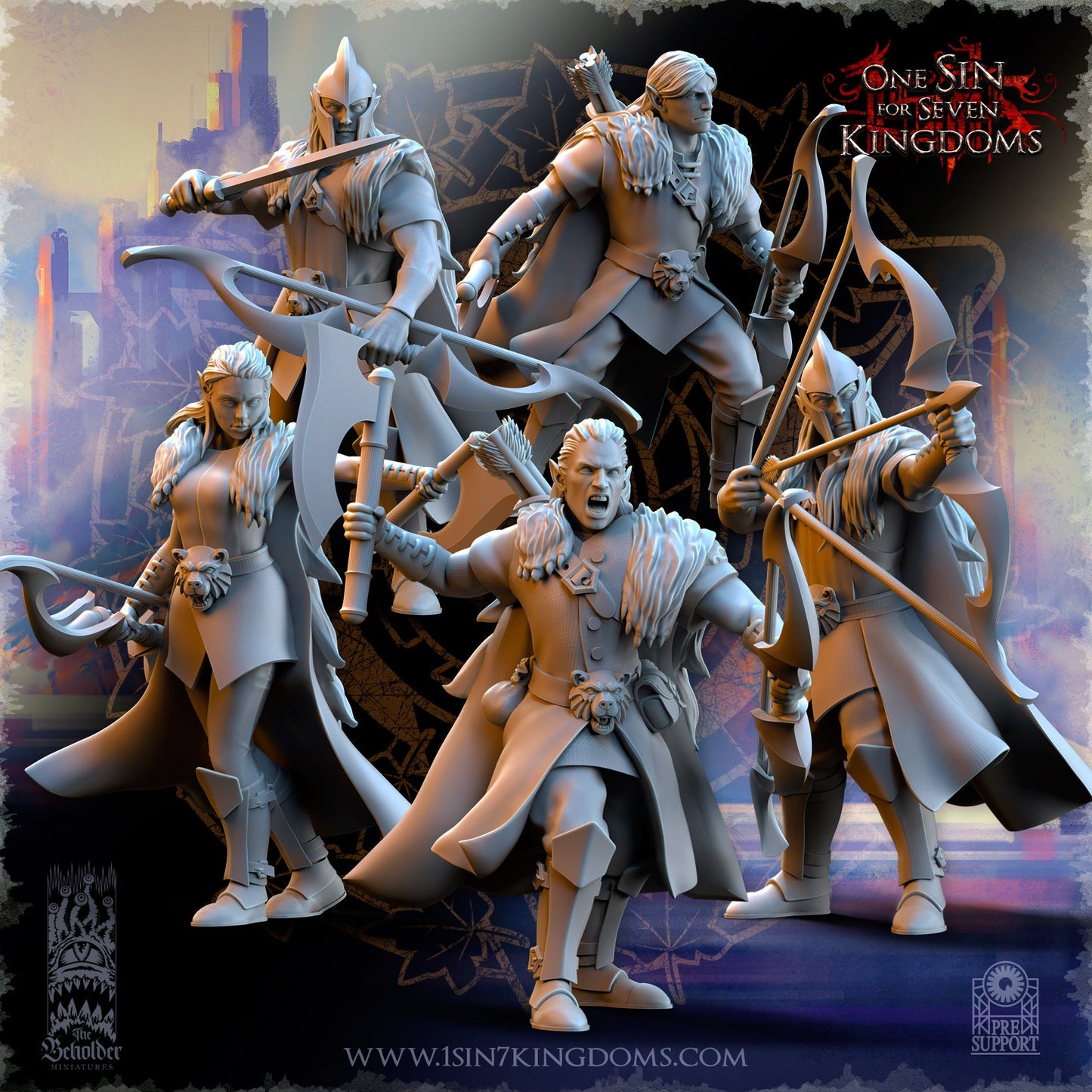 Woodmen, The Beholder Miniatures