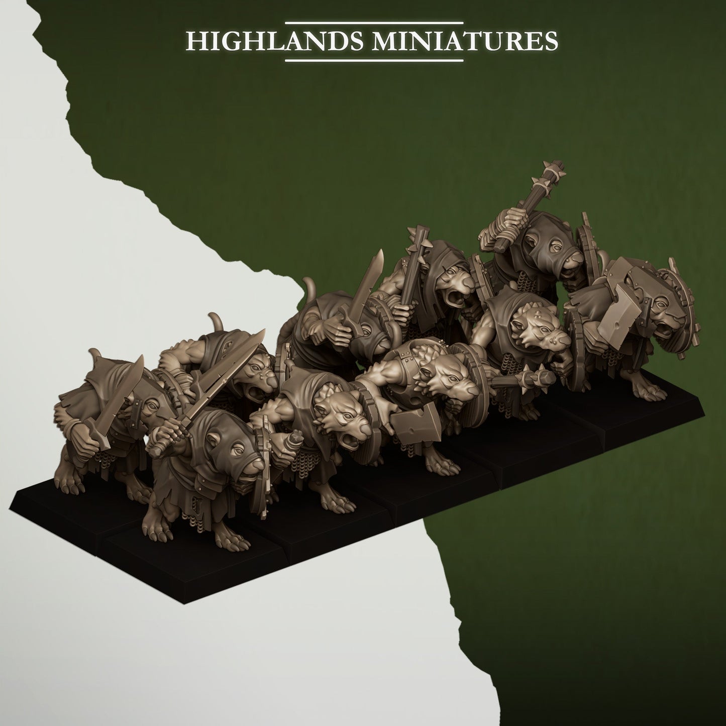 Sewer rats, Highlands Miniatures