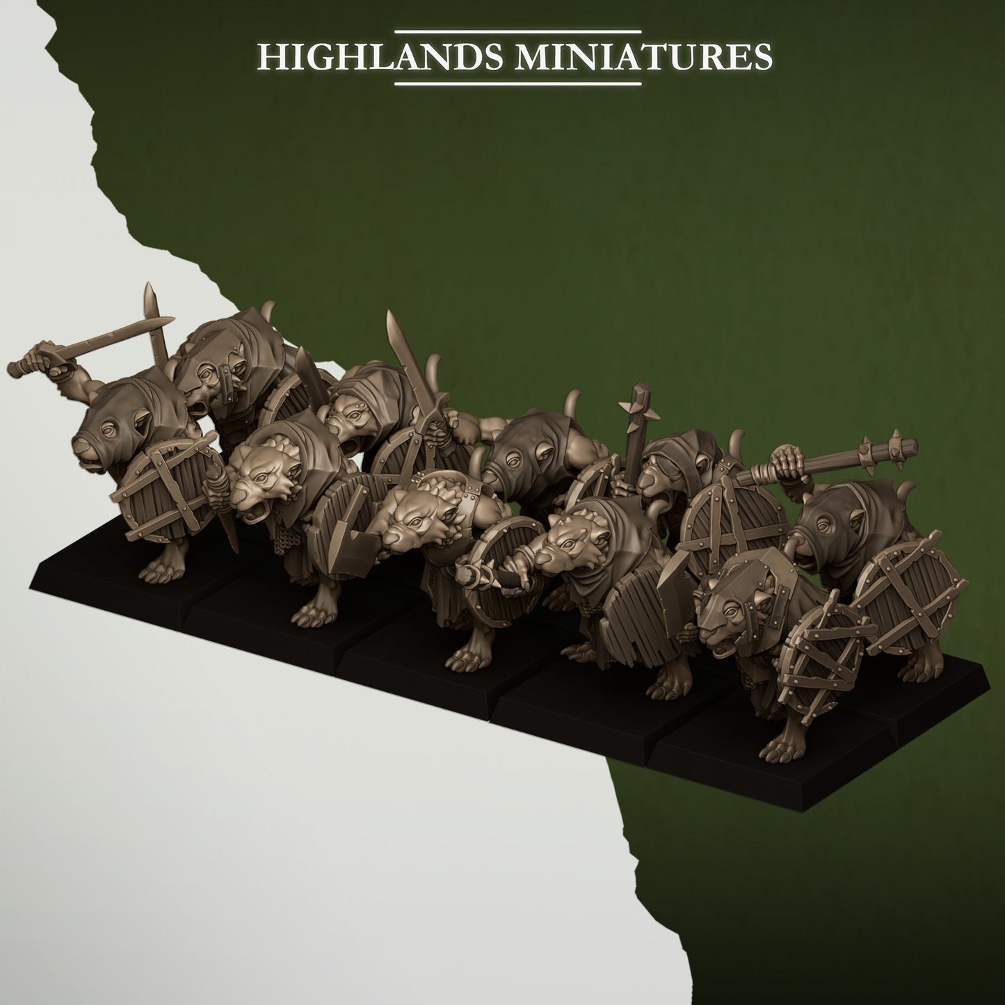 Sewer rats, Highlands Miniatures