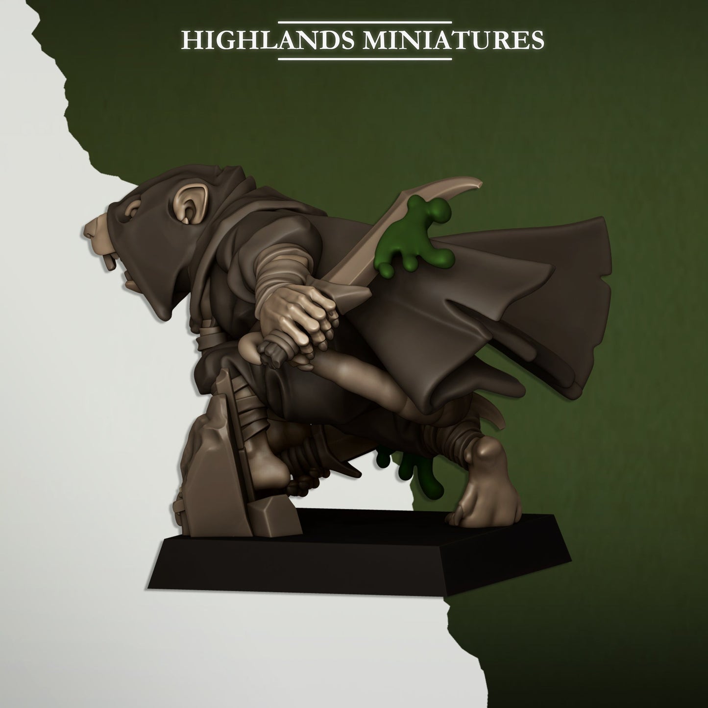 Sewer Vermin Assassins, Highlands Miniatures