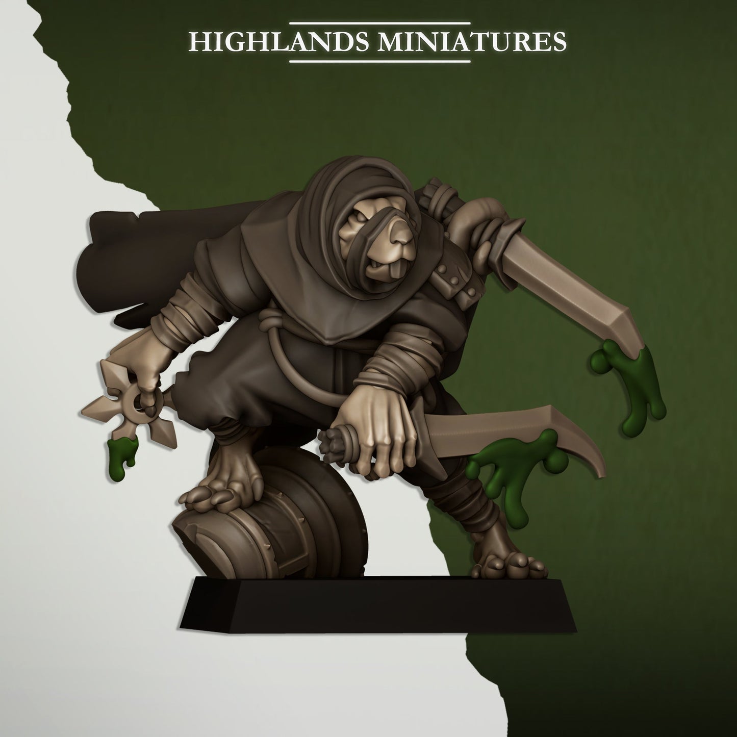 Sewer Vermin Assassins, Highlands Miniatures