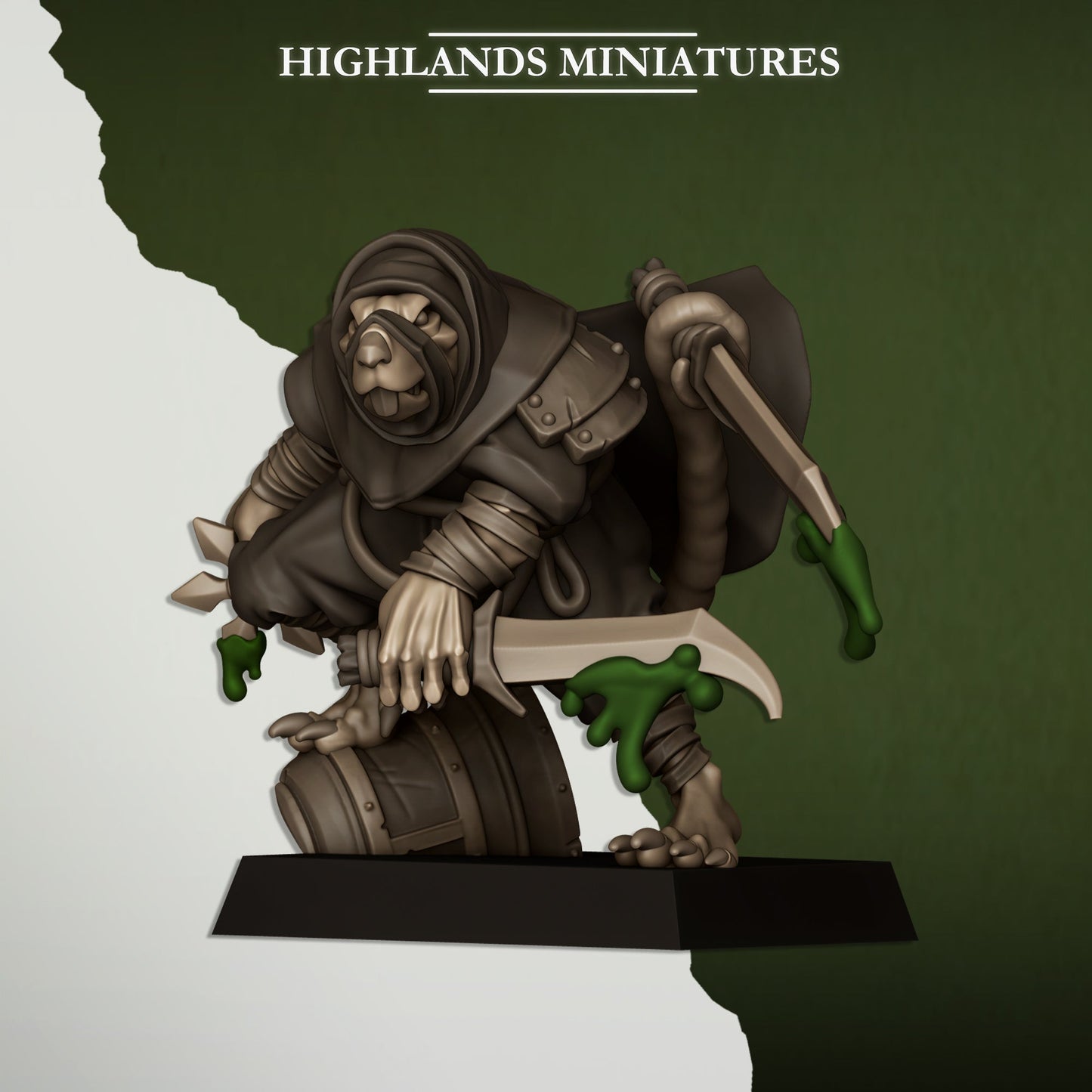 Sewer Vermin Assassins, Highlands Miniatures