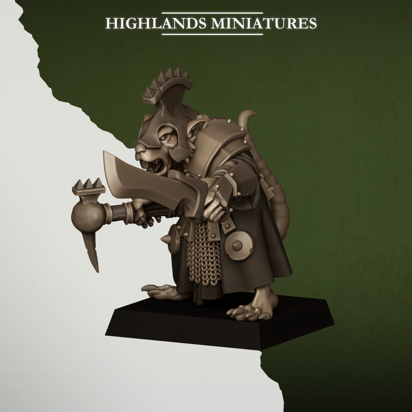 Sewer Vermin Lord, Highlands Miniatures