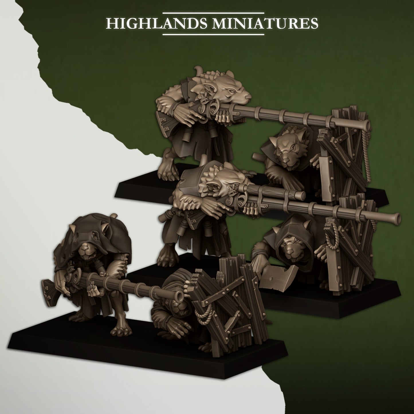 Shooters, Highlands Miniatures