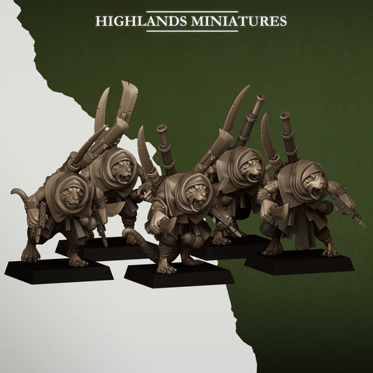 Sewer Vermin Smugglers, Highlands Miniatures