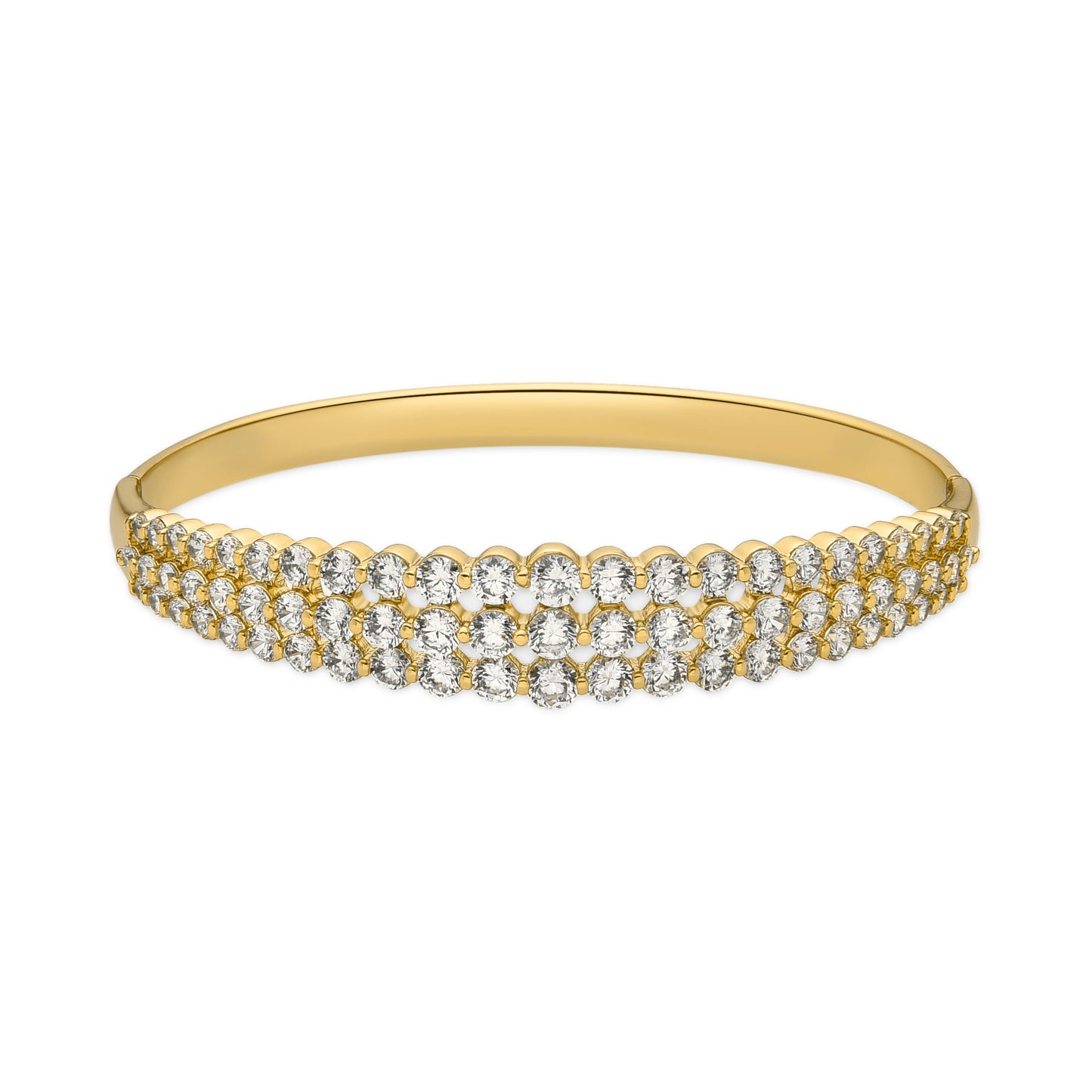 Pulsera con Circonita Brillante acabado oro 18k - Keon