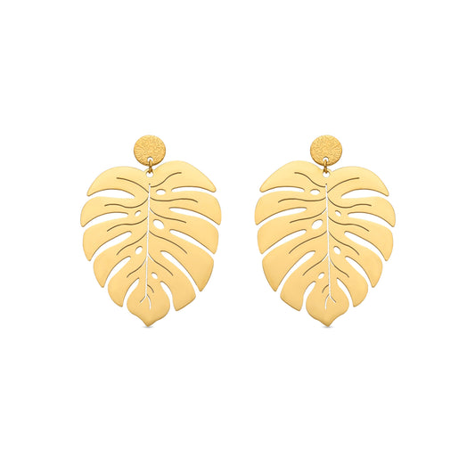 Pendientes acabado oro 18k - Mizay