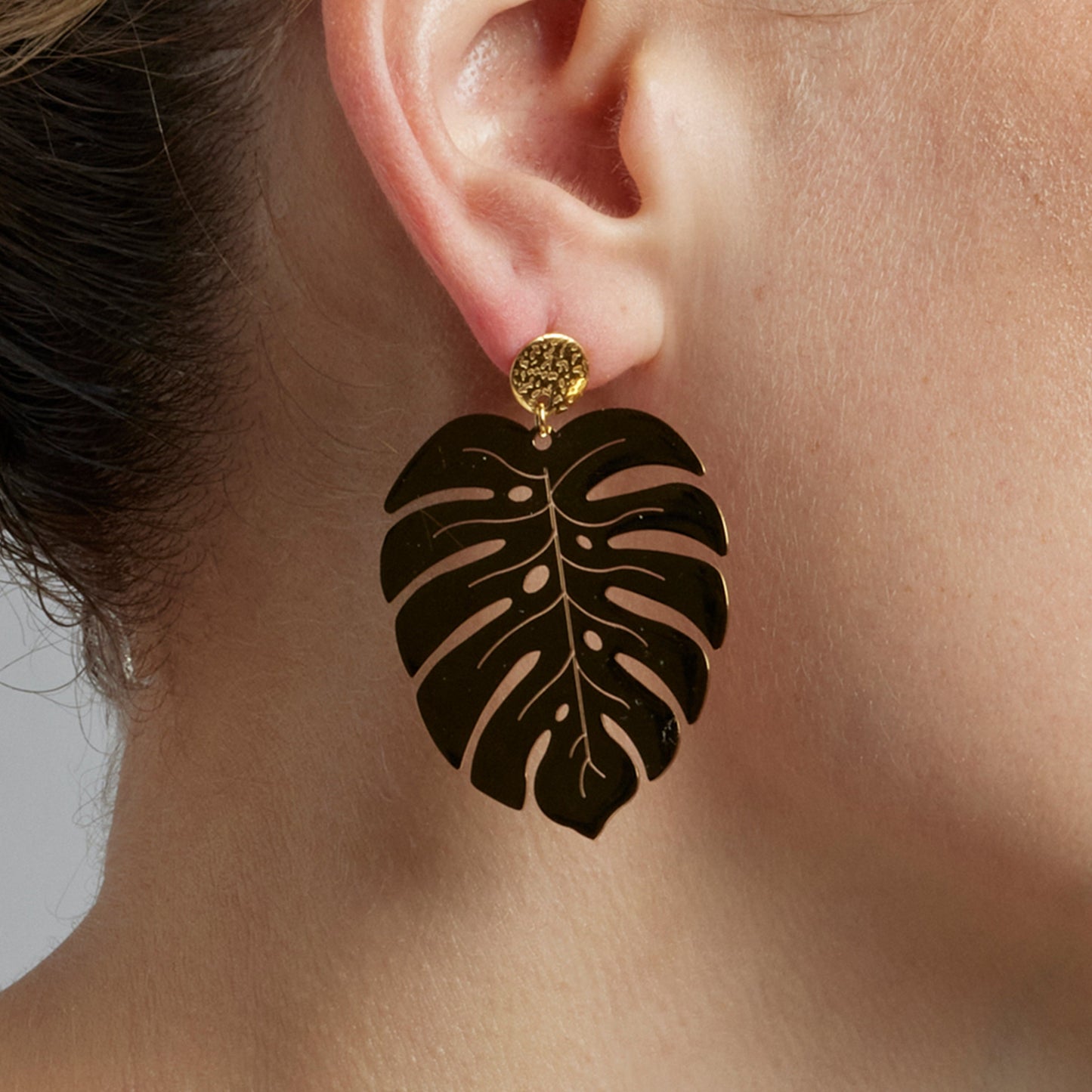 Pendientes acabado oro 18k - Mizay