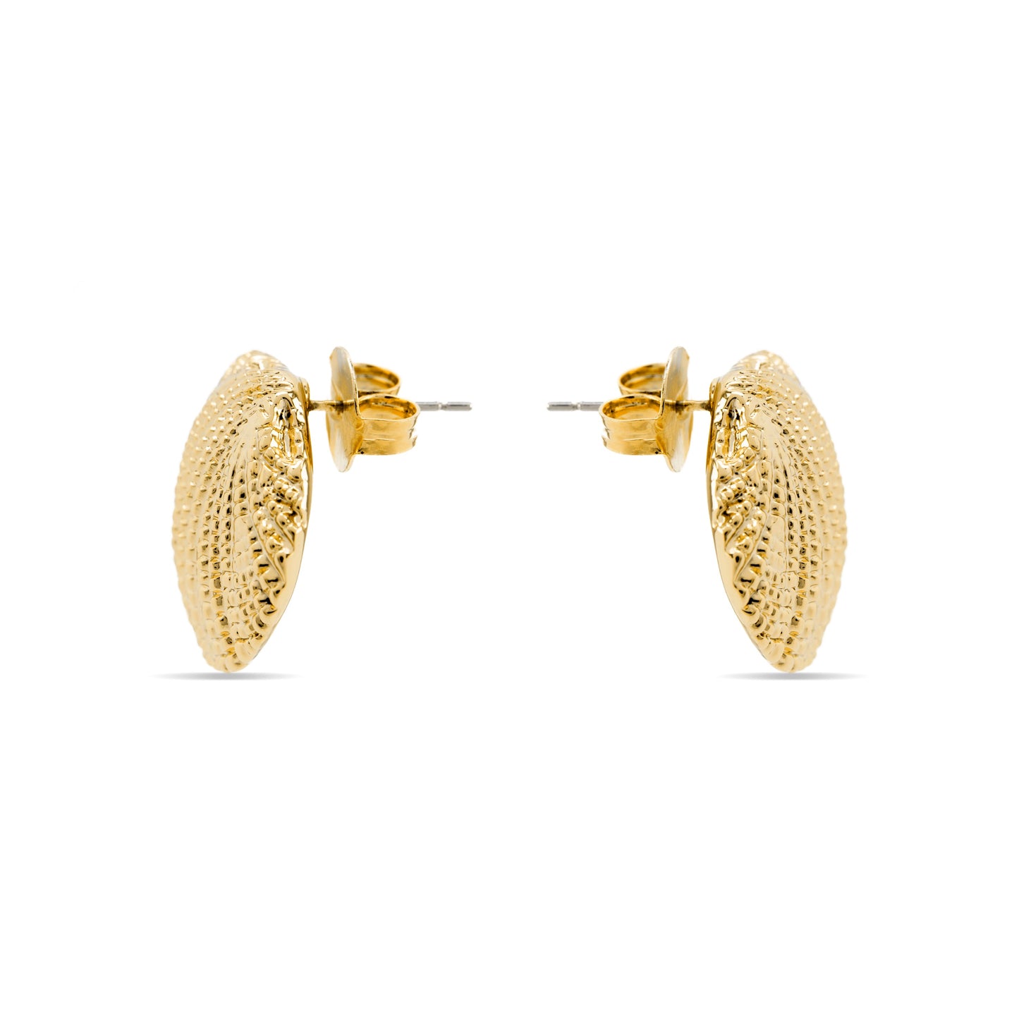 Pendientes acabado oro 18k - Rekre