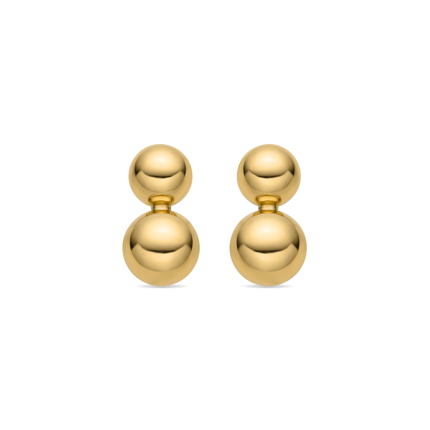 Pendientes acabado oro 18k - Ryro