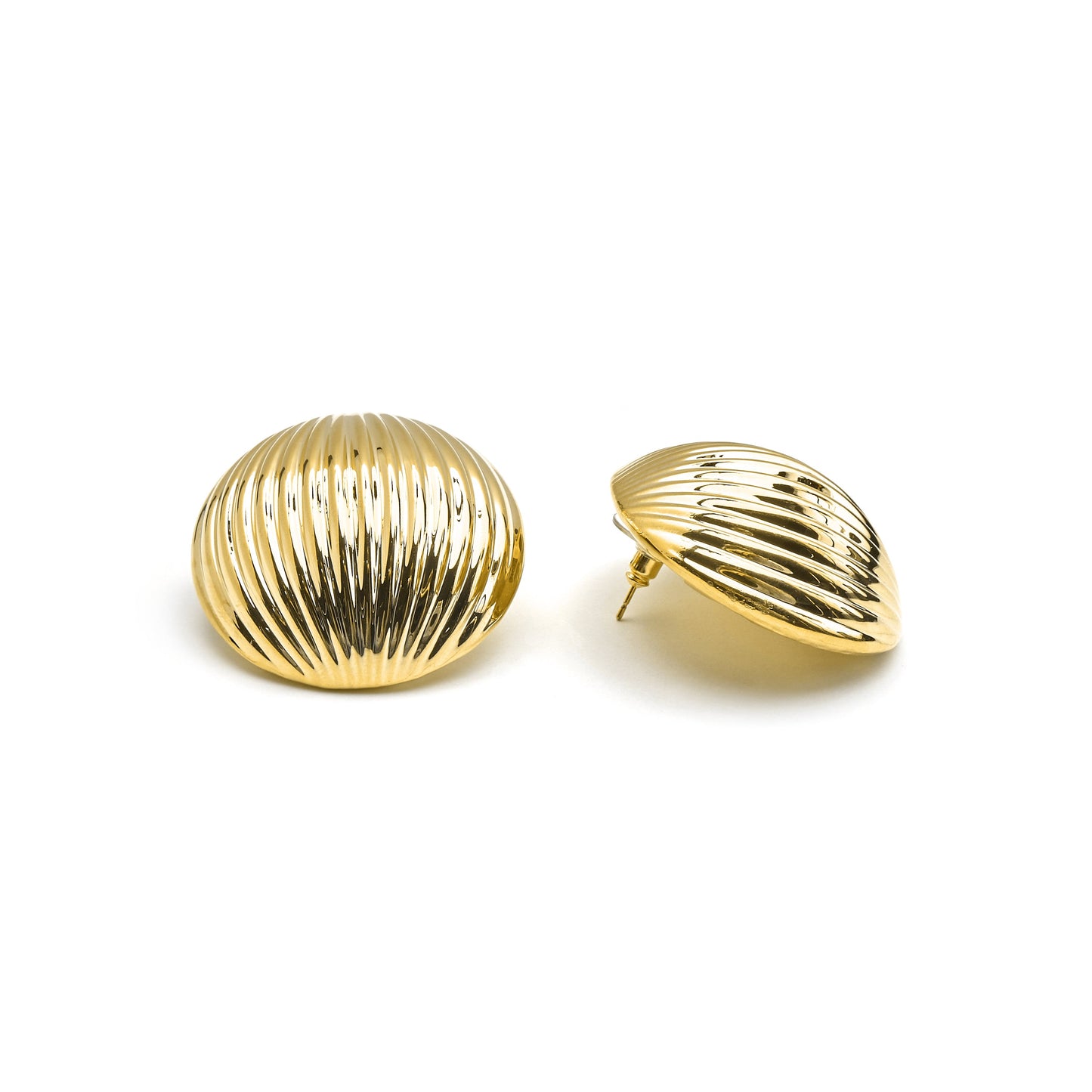 Pendientes acabado oro 18k - Tamus