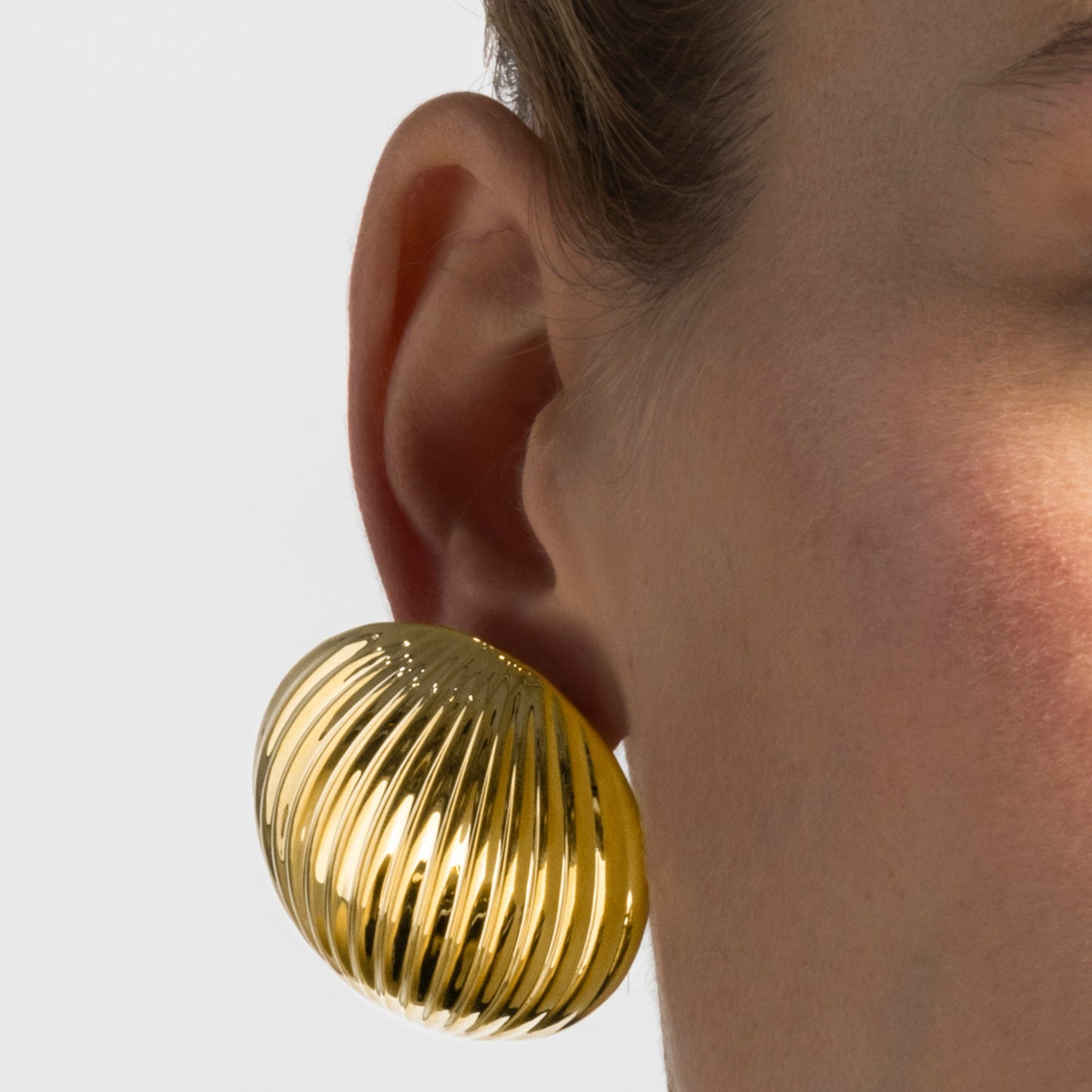 Pendientes acabado oro 18k - Tamus