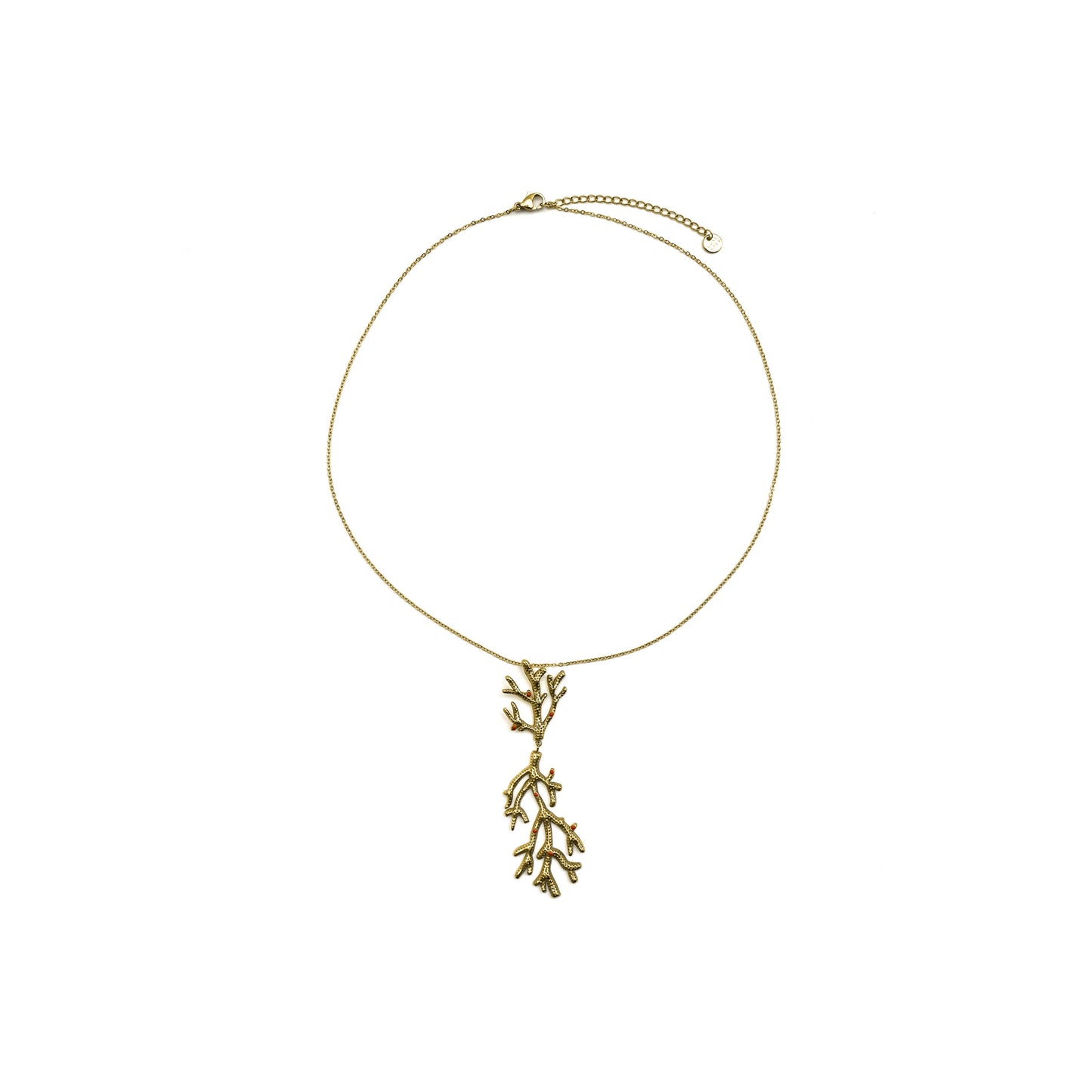 Collar acabado oro 18k - Ikuzol