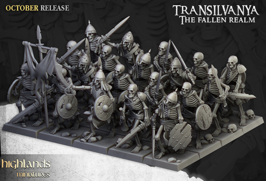 Skeleton Warriors, Highlands Miniatures