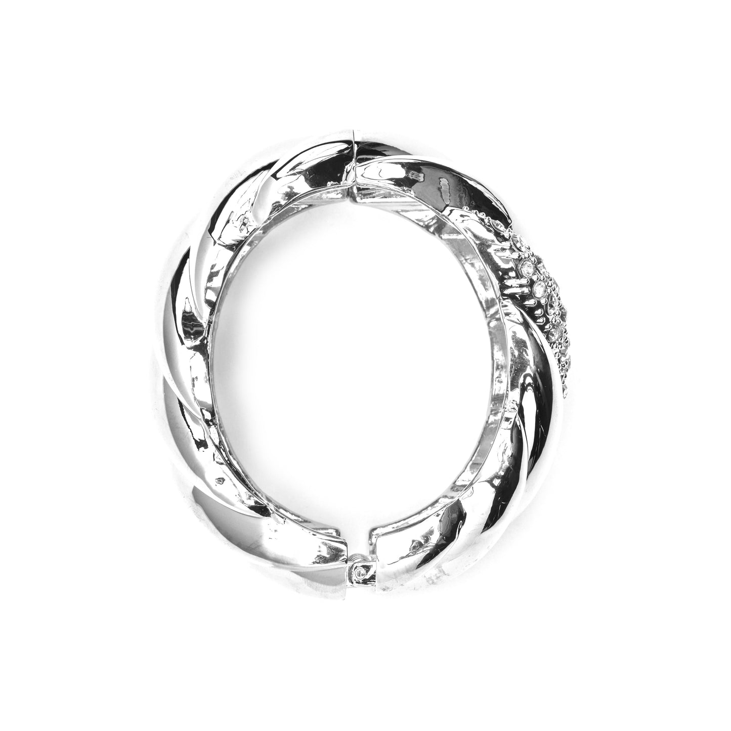 Pulsera con Circonita Brillante acabado plata - Eiuh