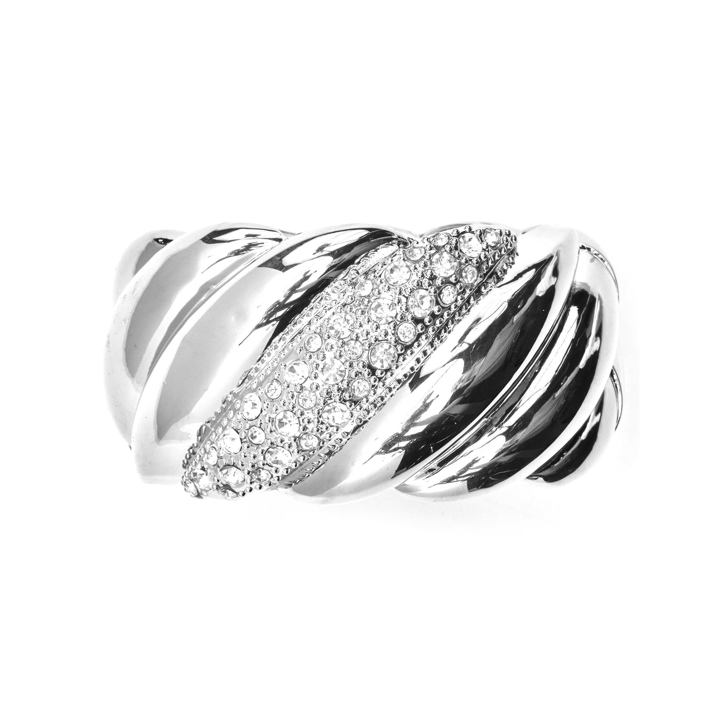 Pulsera con Circonita Brillante acabado plata - Eiuh