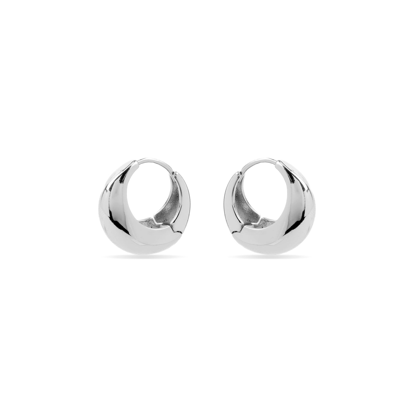 Pendientes con - acabado plata - Zatar
