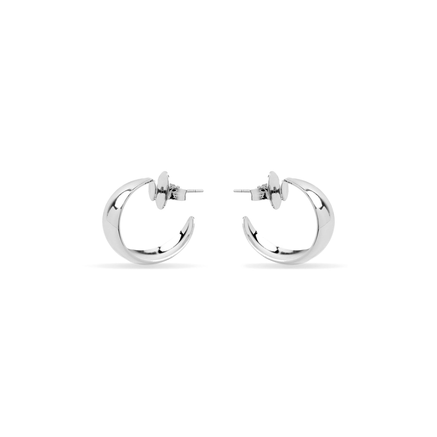 Pendientes con - acabado plata - Hellax