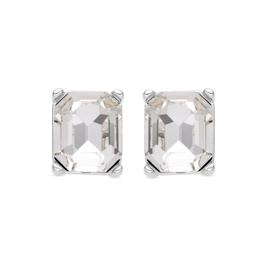 Pendientes con Circonita Brillante acabado plata - Rindel