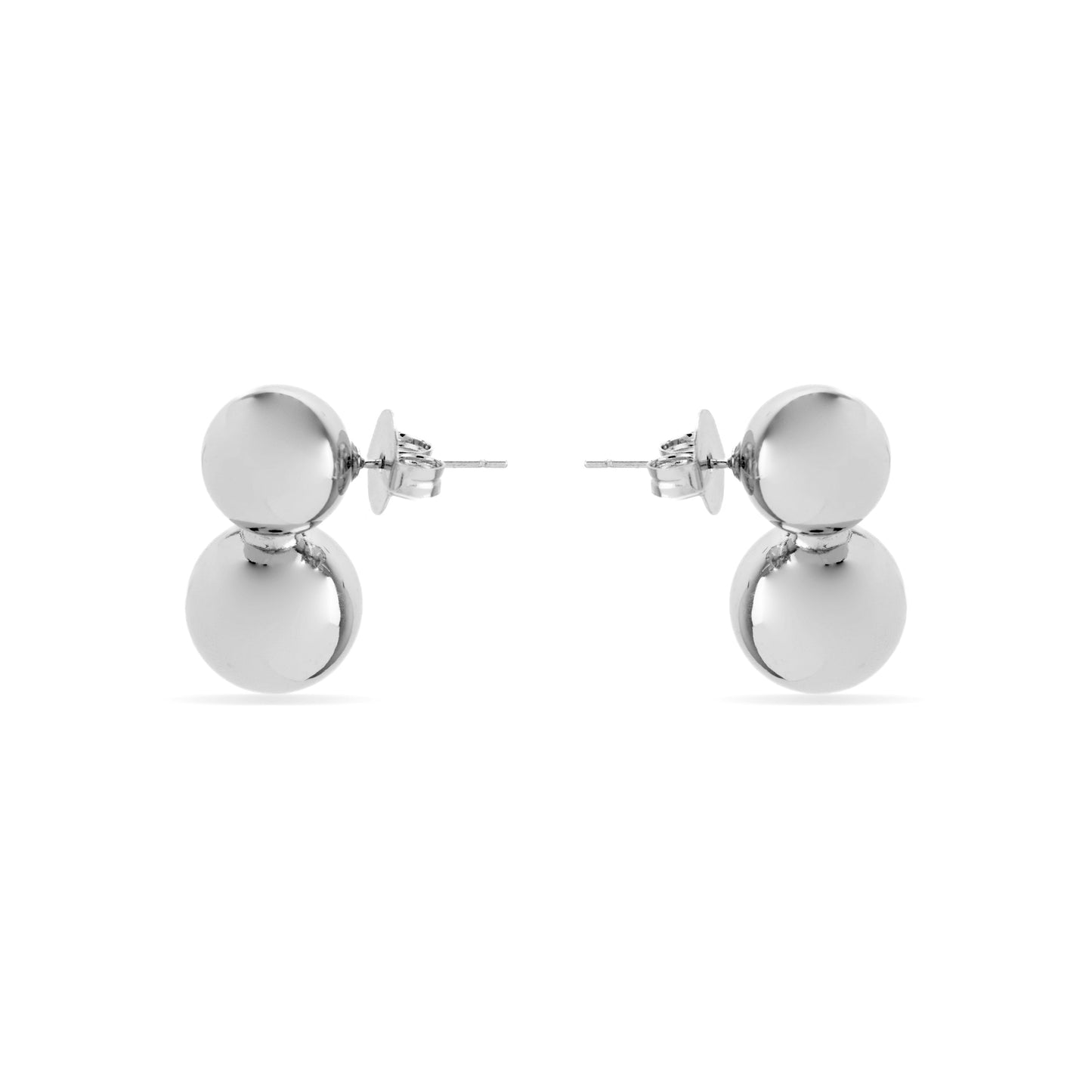 Pendientes con - acabado plata - Uphe
