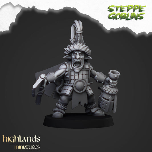 Steppe Goblin Hero, Highlands Miniatures
