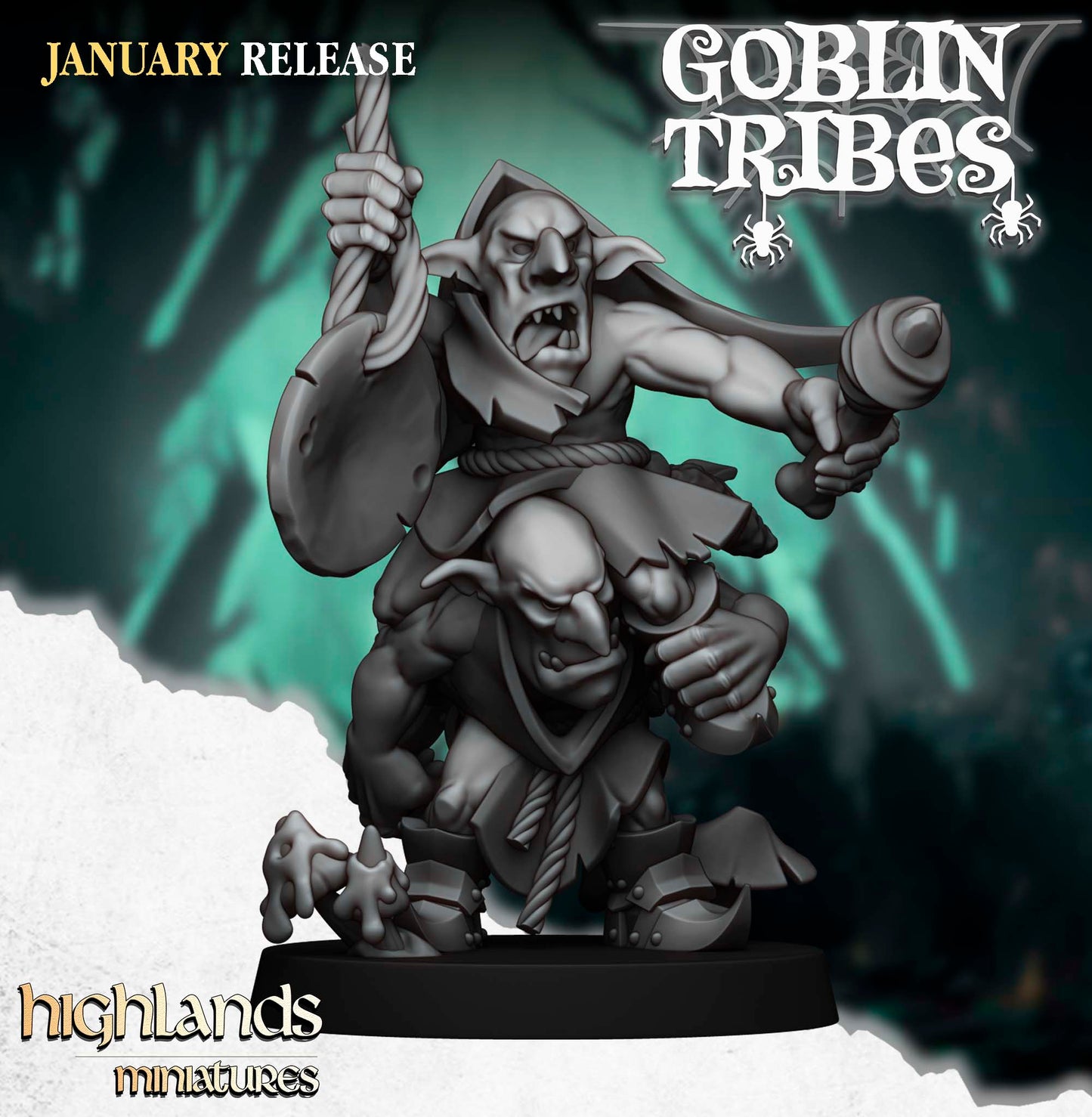 Swamp Goblin Warriors, Highlands Miniatures