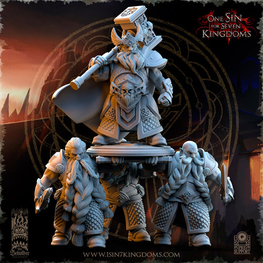 Throngrim, King of the Mountain Heart, The Beholder Miniatures