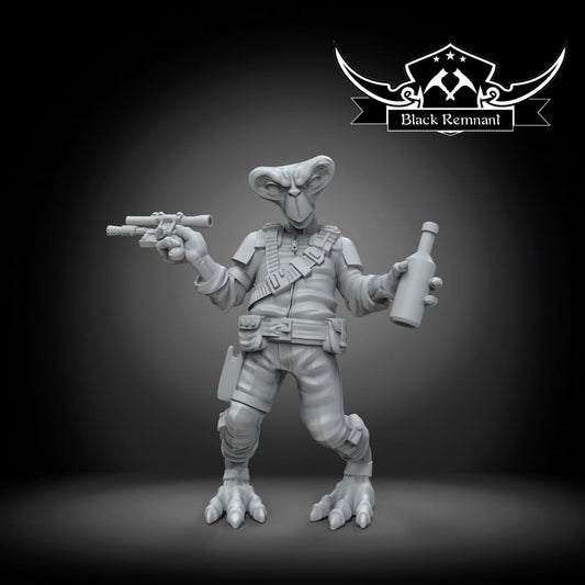 Triangular head customer, Black Remnant