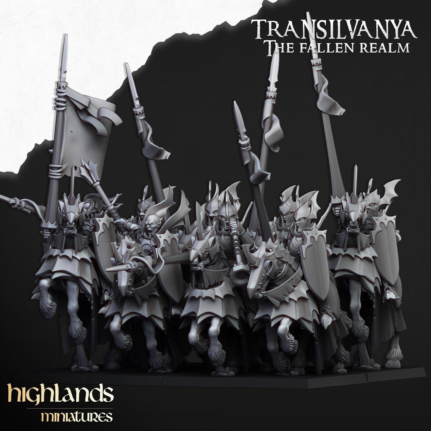 Blood Knights, Highlands Miniatures