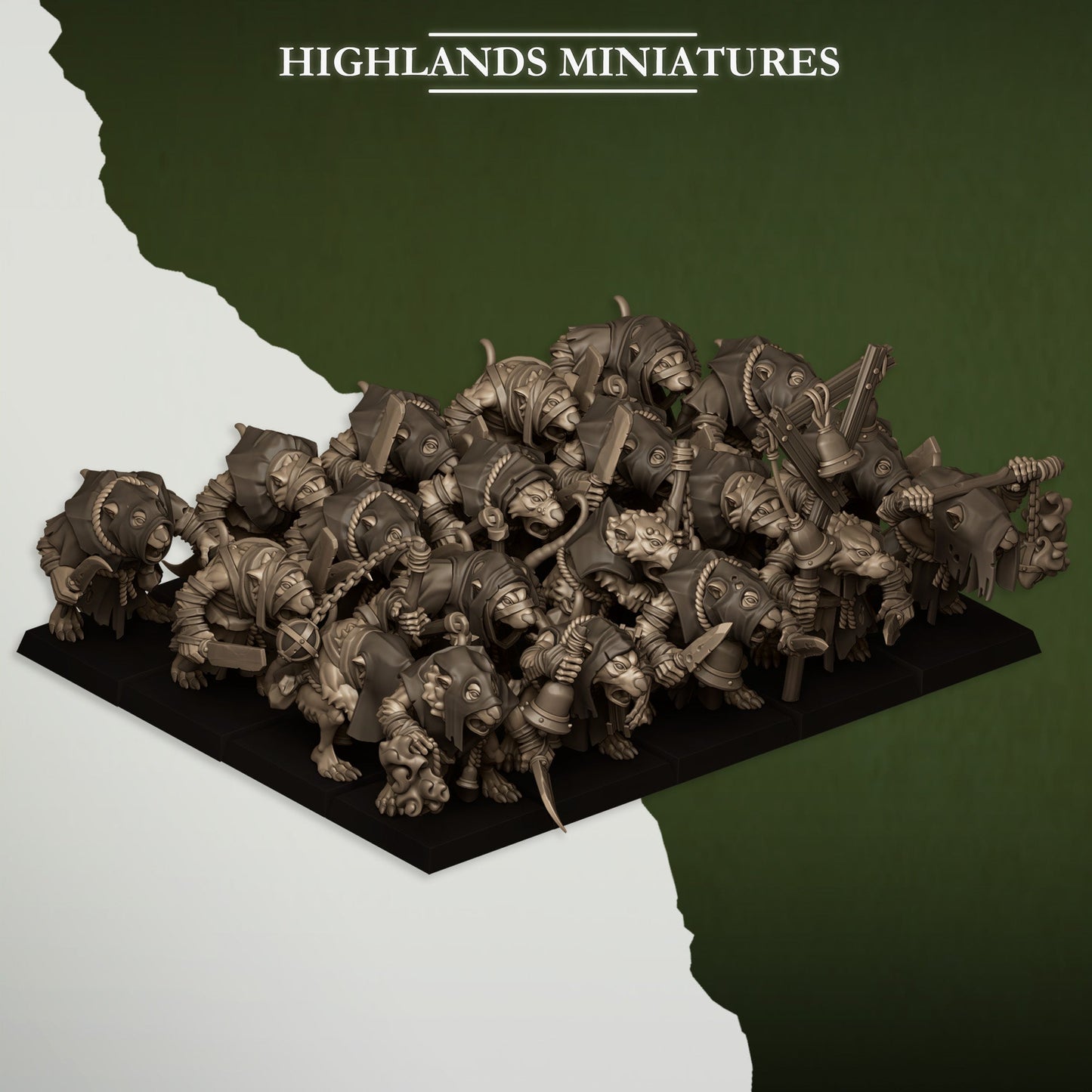 Vermin Acolytes, Highlands Miniatures