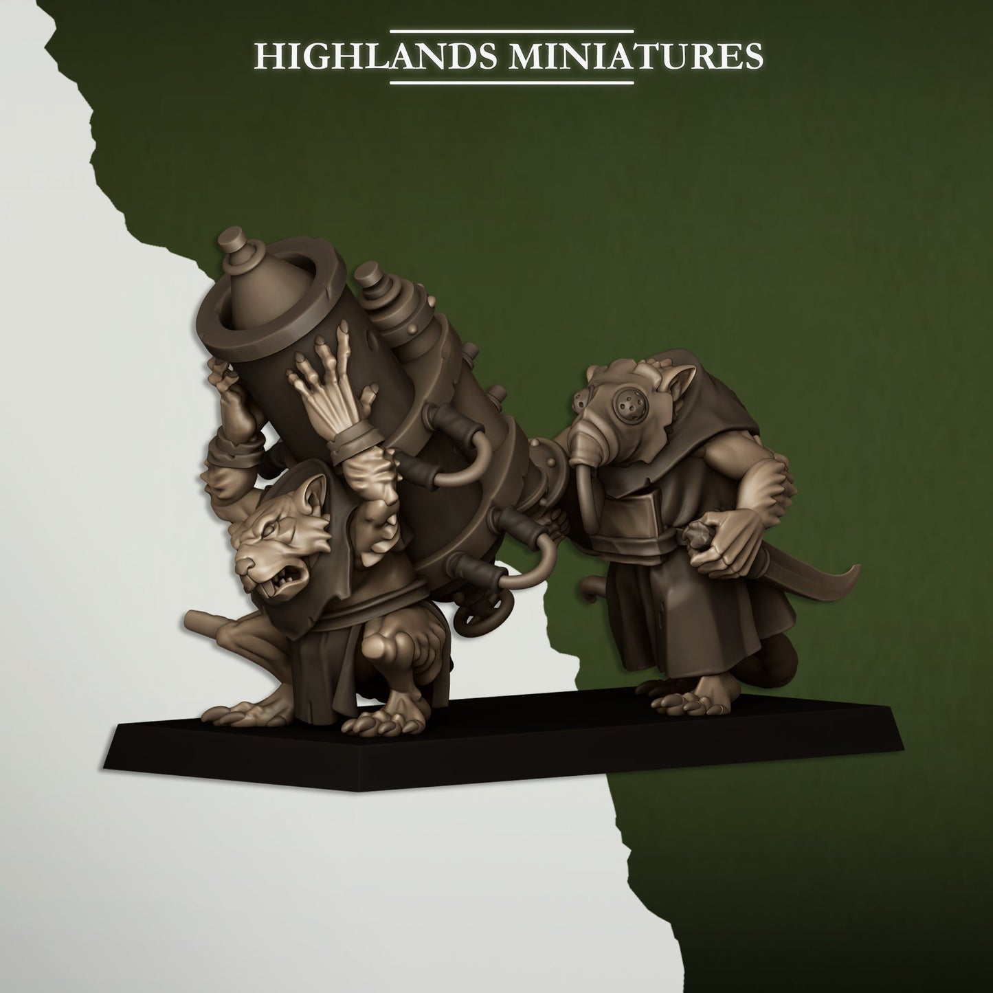 Mortar, Highlands Miniatures