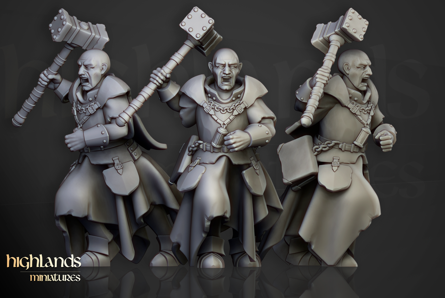 Inquisitorial Band, Highlands Miniatures