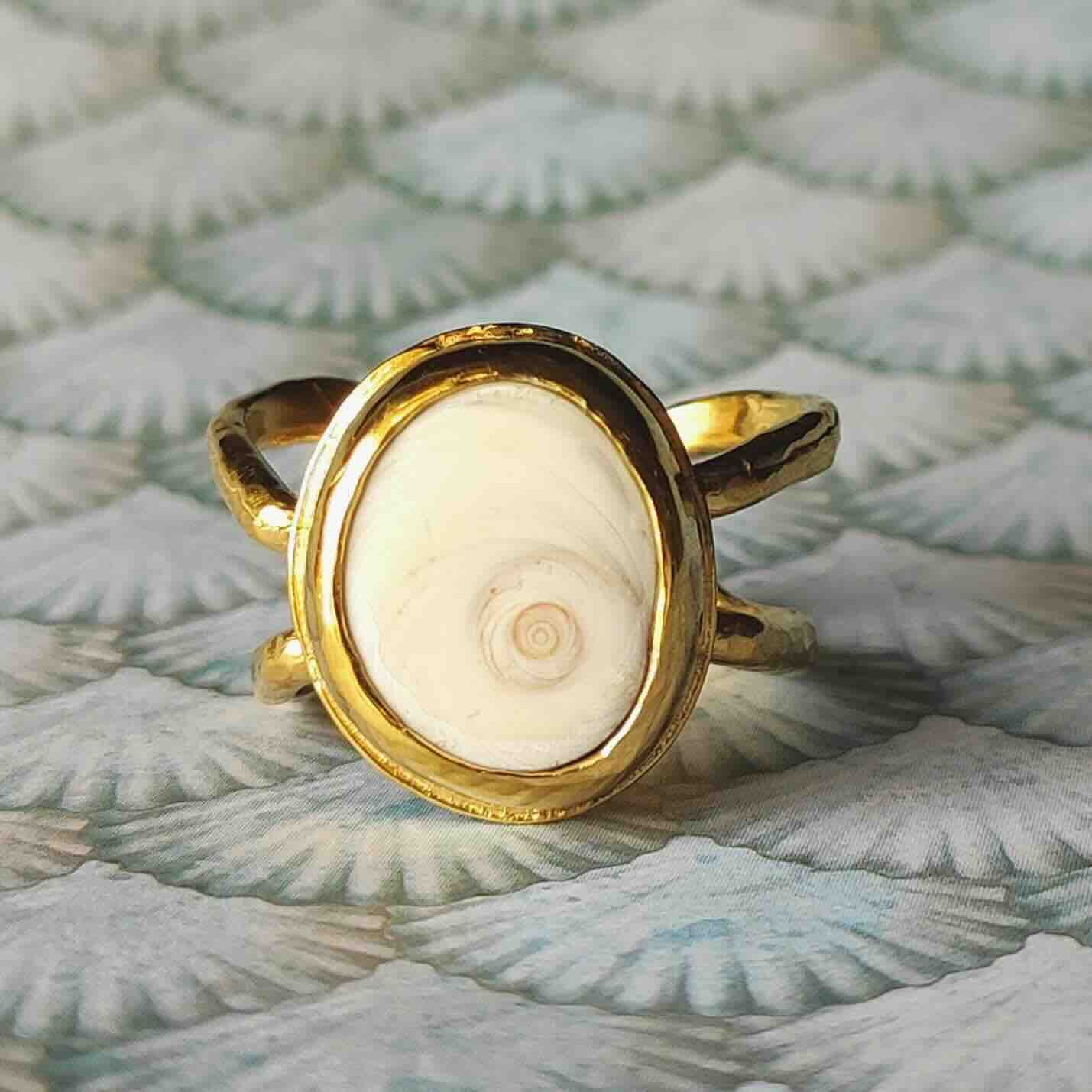 Anillo Habita de la Suerte (Orejita de Mar)