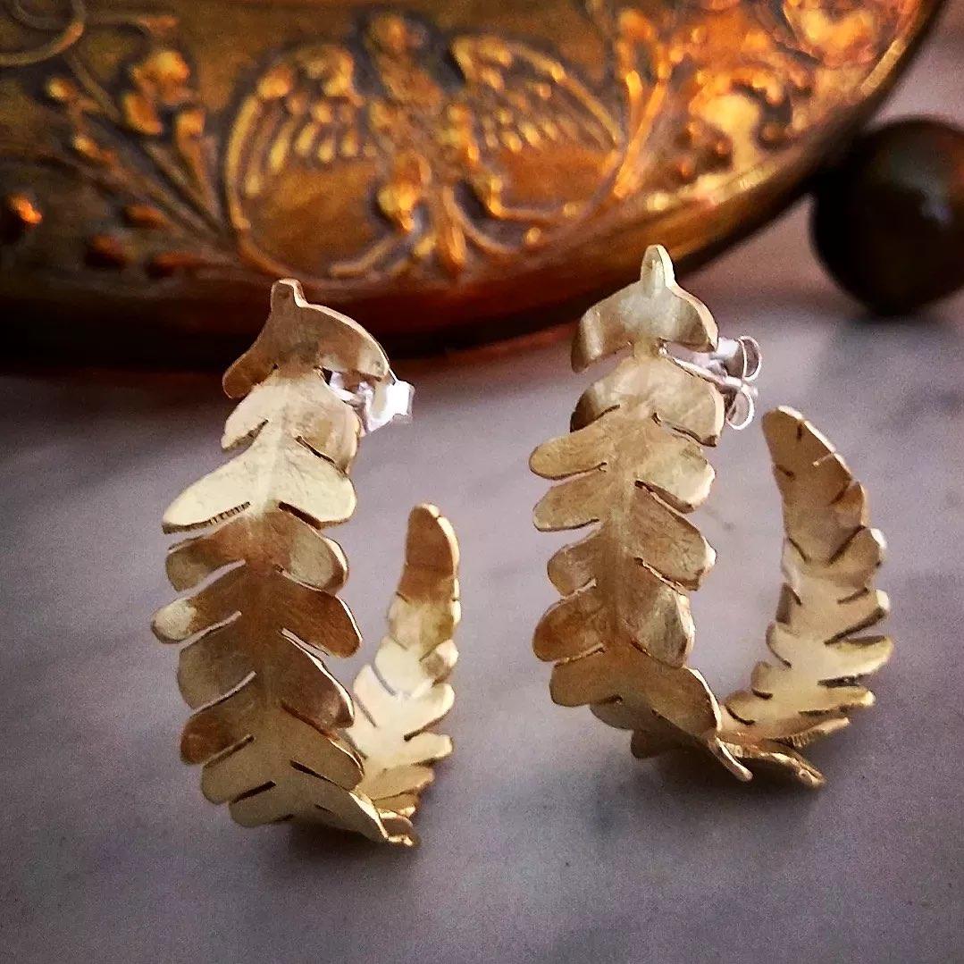 Pendientes Aros Romanos