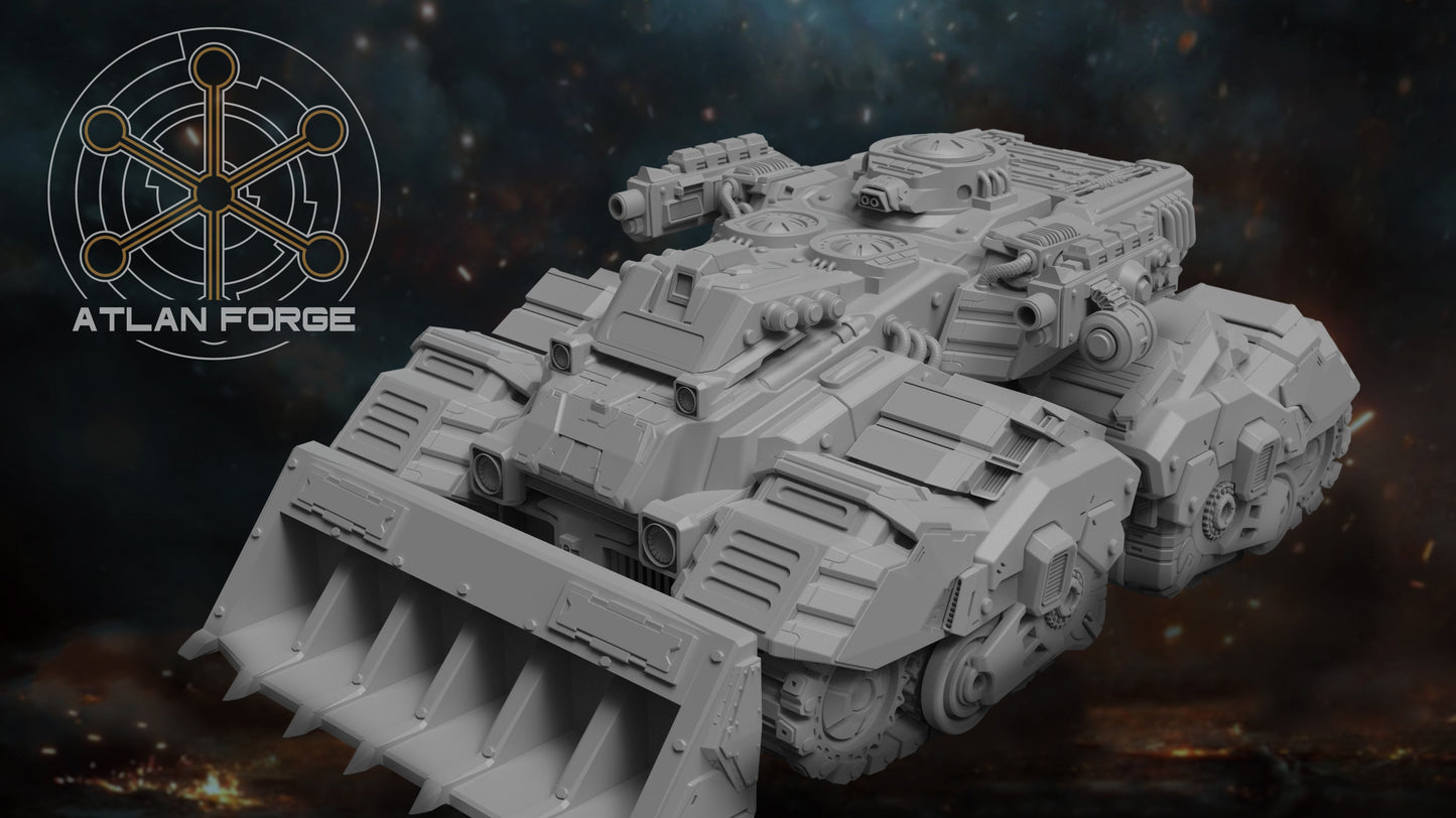 Smilodon tank, Atlan Forge